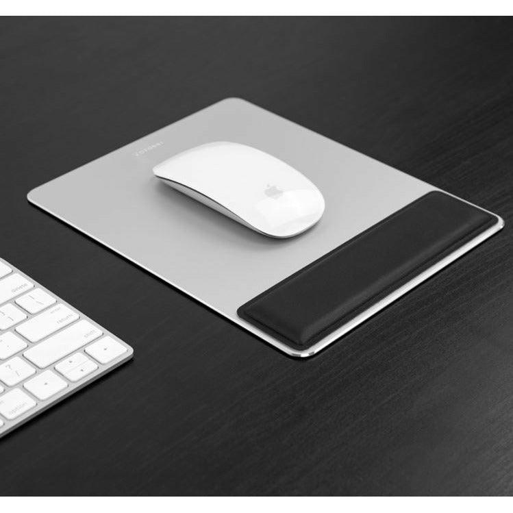 metal mouse pad with wrist support